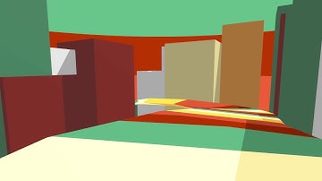 Follow The Colorful Path 3D Motion Background | Free Stock Video Footage HD 4K