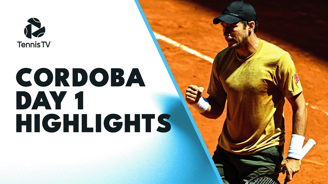 Lajovic, Carballes Baena and Gaston Begin The Action Cordoba 2023 Day 1 Highlights