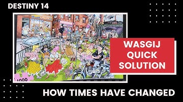 Wasgij Destiny 14 Jigsaw Puzzle Solution - How Times Have Changed