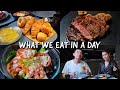 What we eat in a day  alfred and cheens