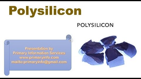 Polysilicon: Trade Technology Project Feasibility