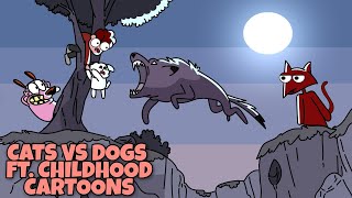 Cats vs Dogs | Ft. Childhood cartoons | hindi storytime animation screenshot 3