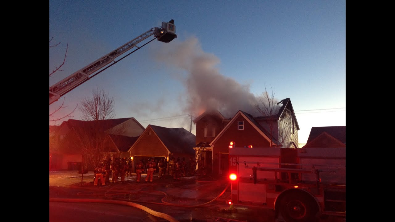 Raw footage of Lexington house fire YouTube