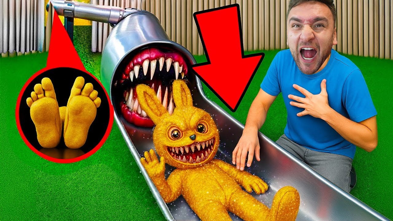 FIZI odhalil STRAŠIDELNOU LABUBU skluzavku! | PŘEŽIL TO?!