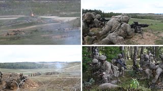 173rd Airborne Brigade Combined Arms Live Fire Exercise