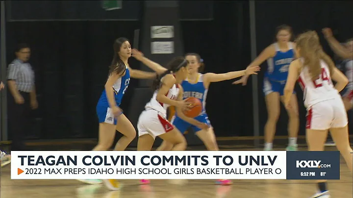 Coeur d'Alene High School basketball star Teagan Colvin commits to UNLV