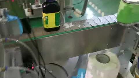 auto sticker flat bottle mult sides labeling machine - SKILT machinery