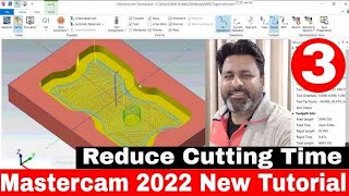 Mastercam 2022 Tutorial for beginners |Mastercam 2022 Dynamic Milling |Mastercam tutorial| mastercam