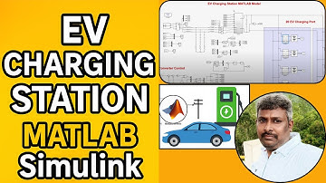 Model van een laadstation voor elektrische auto