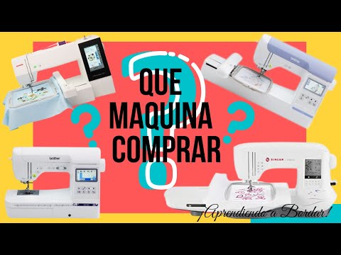 Video: ¿Las máquinas de bordar vienen con software?