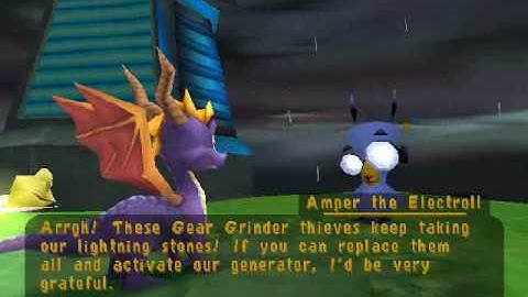 Spyro 2! Walkthrough #9 - Hurricos Part 1