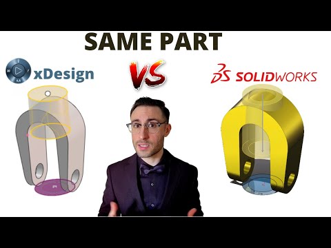xDesign vs SolidWorks: Side by Side Comparison