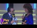 Giulio Andreotti premia Sophia Loren ai Telegatti del 1988 |  Mediaset Play Cult