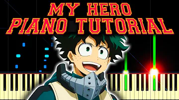 THE DAY (OP 1 from My Hero Academia) - Piano Tutorial