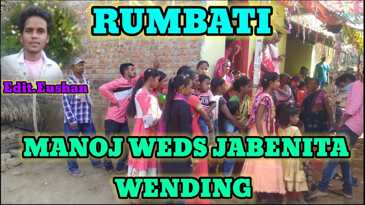 MANOJ WEDS JABENITA MARRIAGE DANCE ||RUMBATI CHURCH ||
