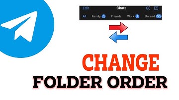 How to Change Folder Order in Telegram | Organize Chats Easily 2025