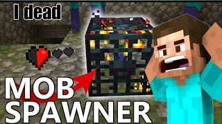 Collecting🪵 items⛏️ for home🏠But I met Mob Spawner 😱| #2 MINECRAFT