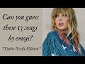 Guess 13 Taylor Swift Songs by Emoji in 5 SECONDS