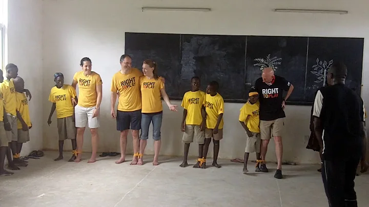 Right To Play in Benin with Caroline Ouellette and...