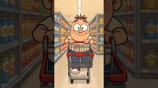 The Chaos Cart #bloop #gag #cartoon #slapstick