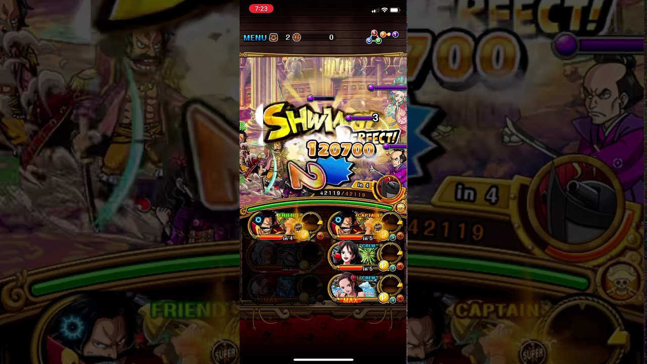 Coliseum Orochi 50 Stamina Roger Alvida Violet Rayleigh Shanks