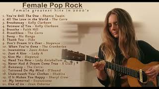 Female Pop Rock Greatest Hits of 90's and 2000's Music n'dBox
