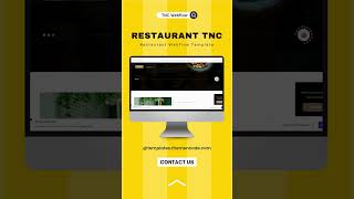 Restaurant TNC - Restaurant Webflow Template