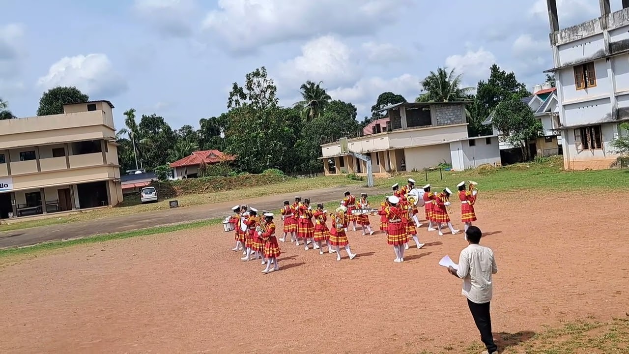 The Band Display done by St. Teresas CGHSS Ernakulam on District School Kalolsavam at Piravom 2023
