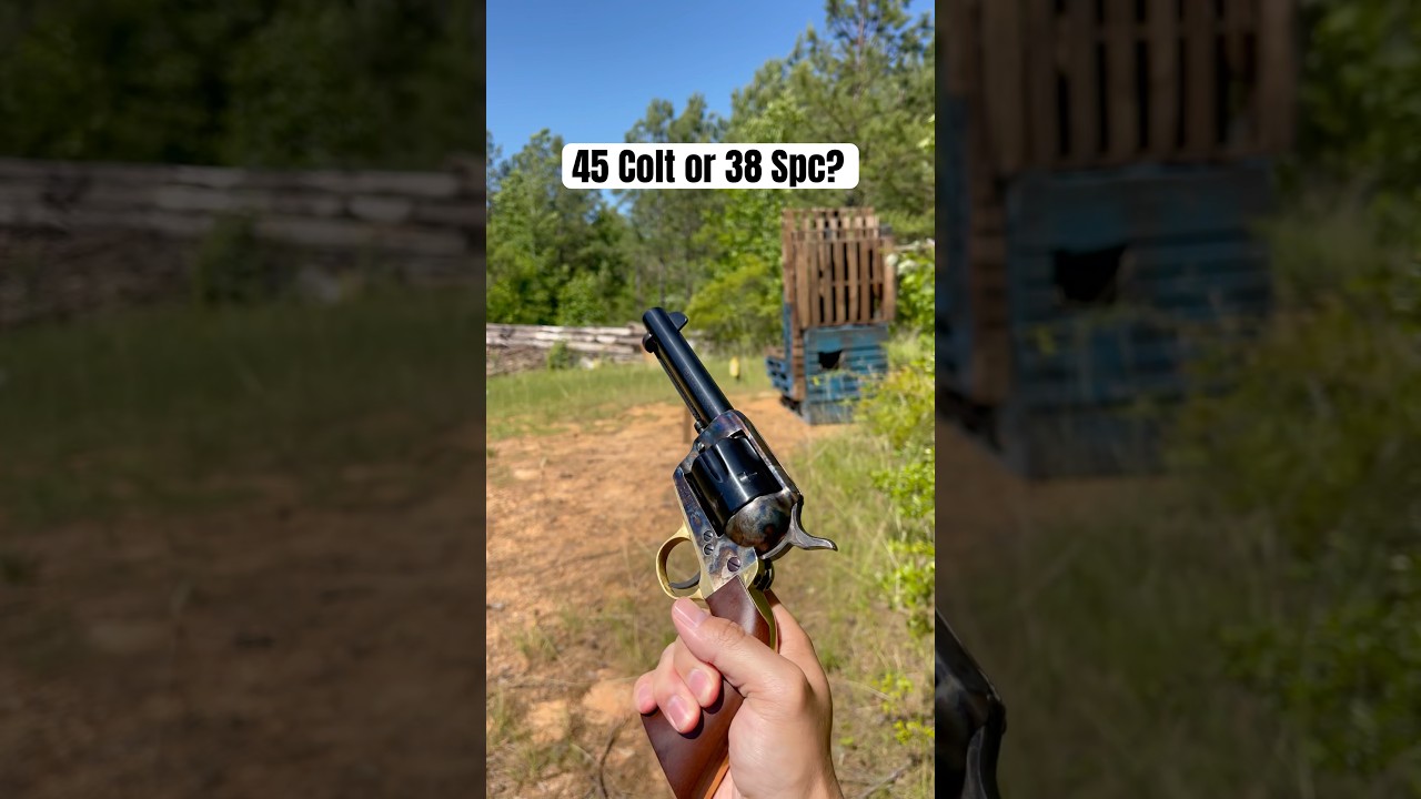 SAA Revolver in 45 Colt or 38 Spc? What’s Your Preference? 🤔
