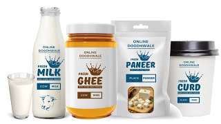 Online Doodhwale Download The App Now For 100% Fresh, Pure And Chemical Free Milk and milk product screenshot 2