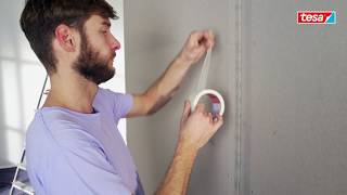 tesa® Wall and Ceiling Joint Tape - the multi-purpose, self-adhesive tape