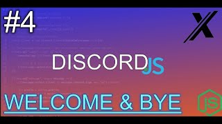HOW TO MAKE A WELCOME & BYE COMMAND | DISCORD.JS (V12)