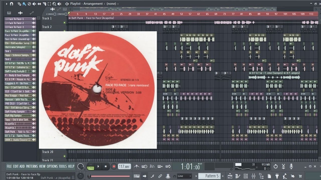 Curated visual reference: Visual Reference: Daft Punk Face To Face Fl Studio Full Remake Flp