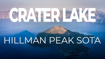QRP Ham Radio at Crater Lake National Park | SOTA POTA | Summits on the Air
