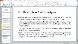 Fundamentals of Risk Analysis Part IV