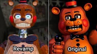 Revamped Toy Animatronics Vs Original