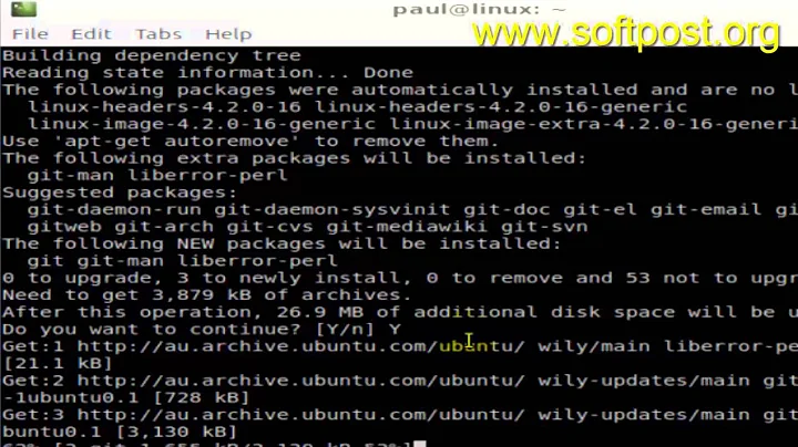 How to install git in CentOS