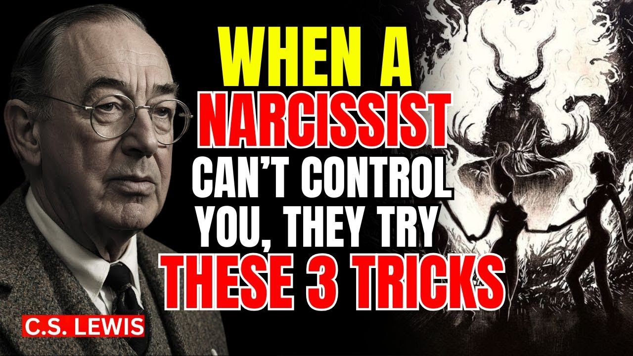 When a Narcissist Loses Control Over You, They Try These 3 Tricks | C.S ...
