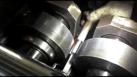 FEDA thread rolling machine bolt thread making machine FD-25E