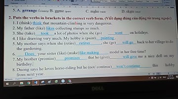 Tiếng Anh 7, Bài tập Unit 1: My hobbies ( ngữ âm, từ vựng, ngữ pháp)