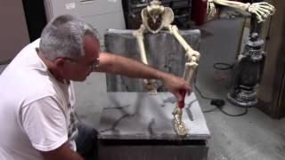 Leering Skeleton Prop