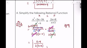 25-26 Rational Functions Practice Test #2