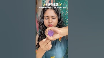 Blood stain, Leakage, Discomfort in period ? Whats that ? Menstrual cup solved all period problems