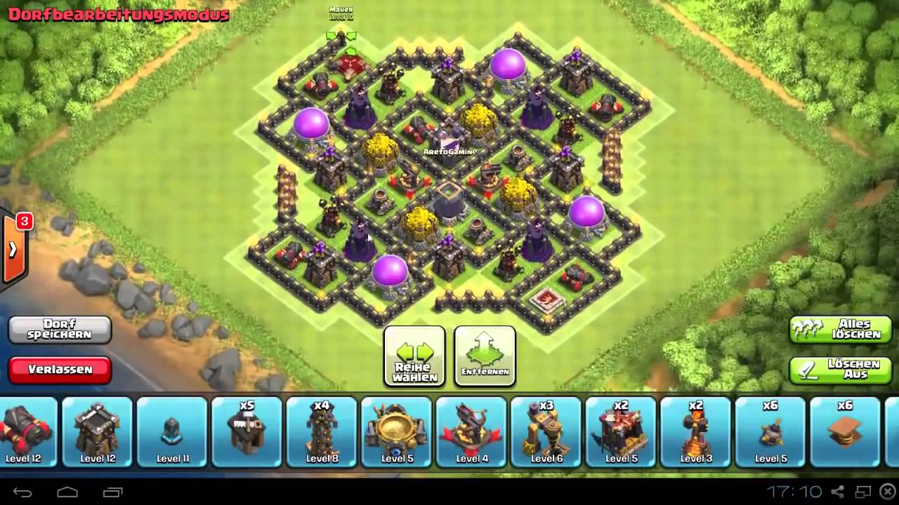 town, good, free, th 9, Clash of Clans - BEST Town Hall 9 Farming Base - .....