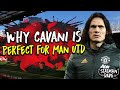 Why Edinson Cavani is Solskjaer’s Perfect Number Nine For Manchester United | Tactics Explained