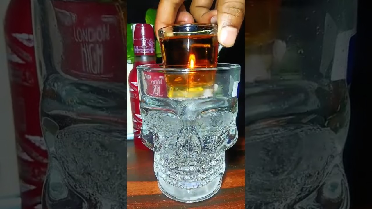blenders Pride whisky with cocktail ASMR 🥃 
