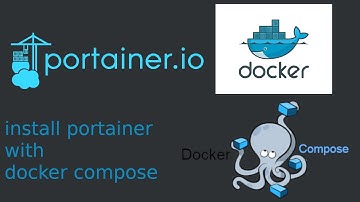 install portainer with docker compose