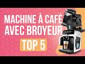 TOP 5 : MEILLEURE MACHINE À CAFÉ AVEC BROYEUR (2021)