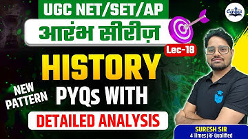 UGC NET/SET/AP History PYQs | UGC NET History Previous Years Paper With Detailed Analysis