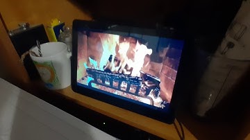 Using Electronic Picture Frame for a Virtual Fireplace